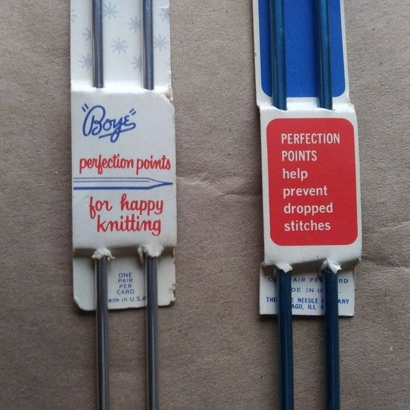 2 Sets of Aluminum Vintage Knitting Needles (4 total) - Picture 4 of 6